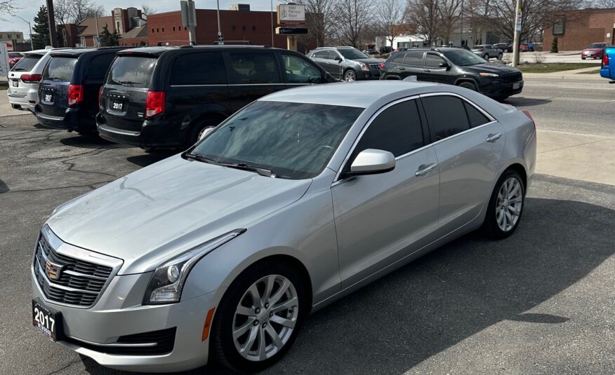 2017 CADILLAC ATS (109KM) LOADED $22,995 + HST NO ACCIDENTS CLEAN CARFAX