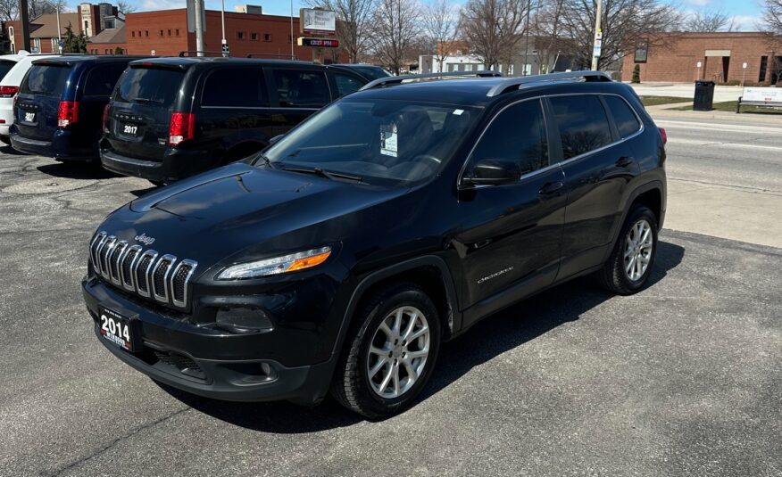 2014 JEEP CHEROKEE NORTH EDITION (184KM) $12,995 + HST NO ACCIDENTS