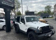 2016 JEEP WRANGLER SPORT 2DR (176KM) $18,995 + HST NO ACCIDENTS CLEAN CARFAX