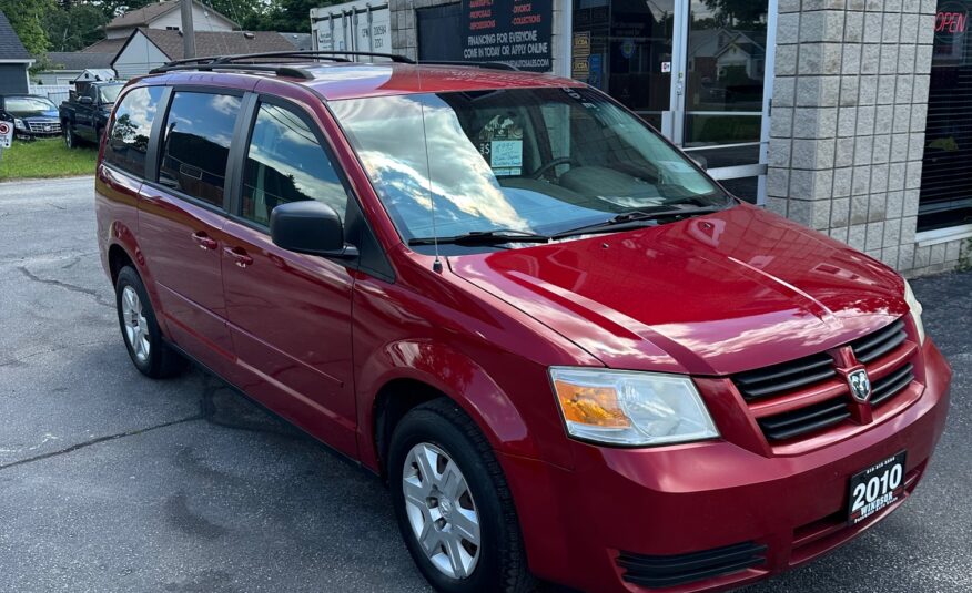 2010 DODGE GRAND CARAVAN (175KM) $8,995 + HST – BLUETOOTH – BACK UP CAMERA – NO ACCIDENTS