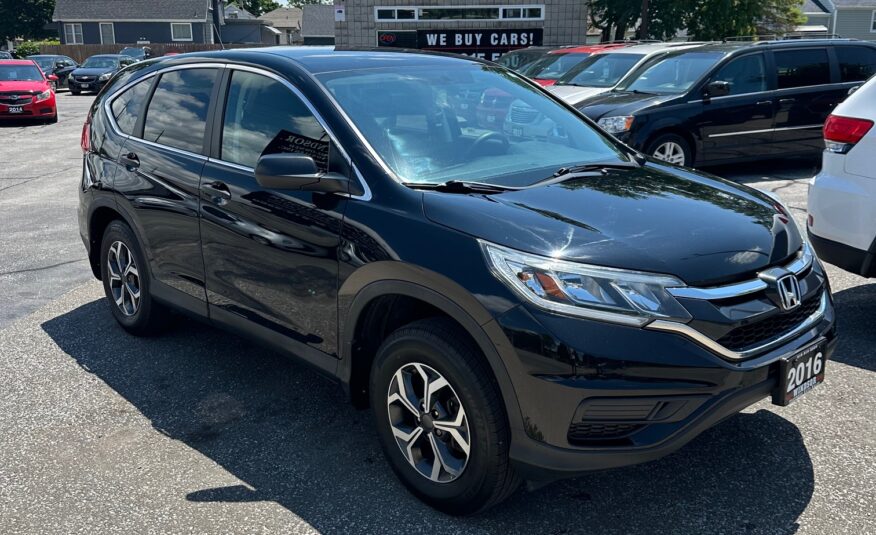 2016 HONDA CR-V AWD VERY CLEAN (183KM) $16,995 + HST – ONE OWNER