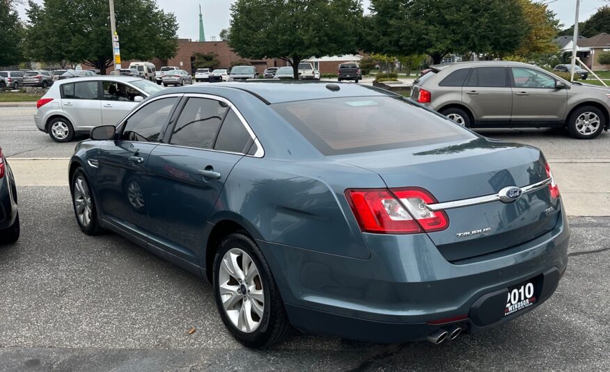 2010 FORD TAURUS SEL (211KM) $6,995 + HST NO ACCIDENTS BLUETOOTH, BACKUP CAMERA