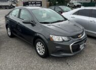 2017 CHEVROLET SONIC LT (123KM) BACK UP CAMERA REMOTE START $12,995 + HST