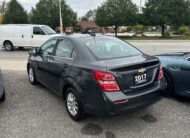 2017 CHEVROLET SONIC LT (123KM) BACK UP CAMERA REMOTE START $12,995 + HST