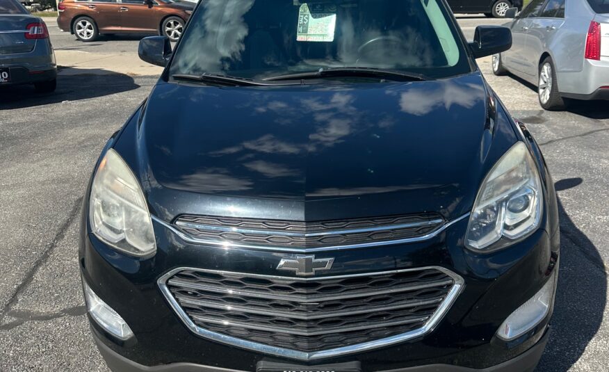 2016 CHEVROLET EQUINOX LT $9,995 + HST CLEAN CARFAX NO ACCIDENTS