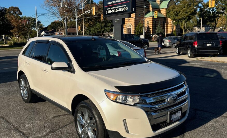 2013 FORD EDGE $9,995 + HST LOADED NO ACCIDENTS (195KM)