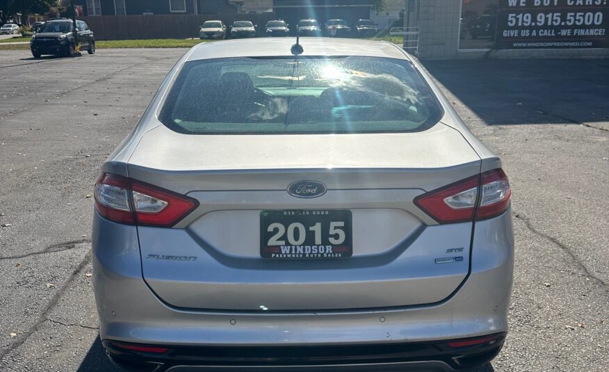 2015 FORD FUSION AWD (275KM) $6,995 + HST LOADED 2 YR WARRANTY INCLUDED