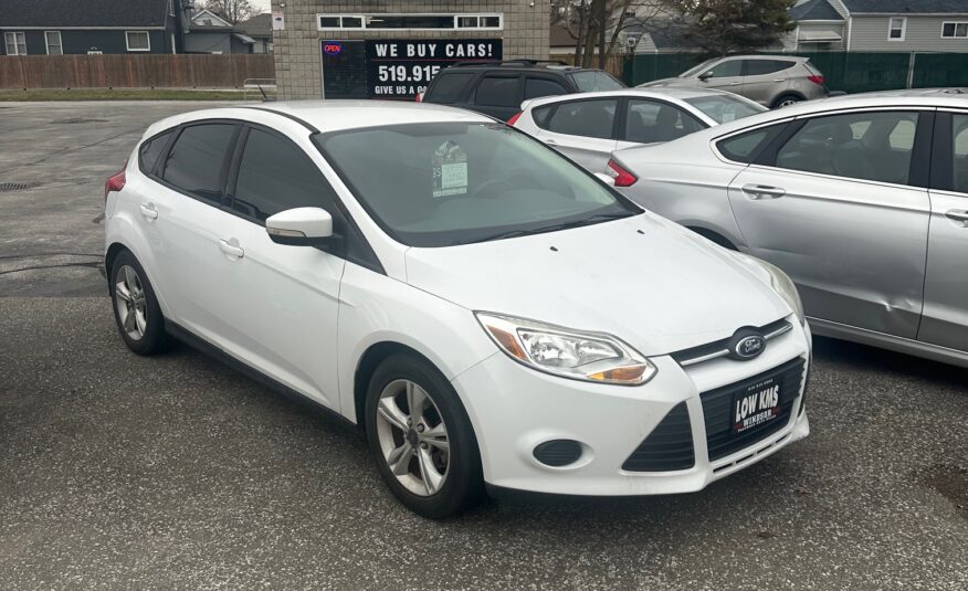 2014 FORD FOCUS HATCHBACK (64,420KM’S) ONE OWNER NO ACCIDENTS $9,995 + HST