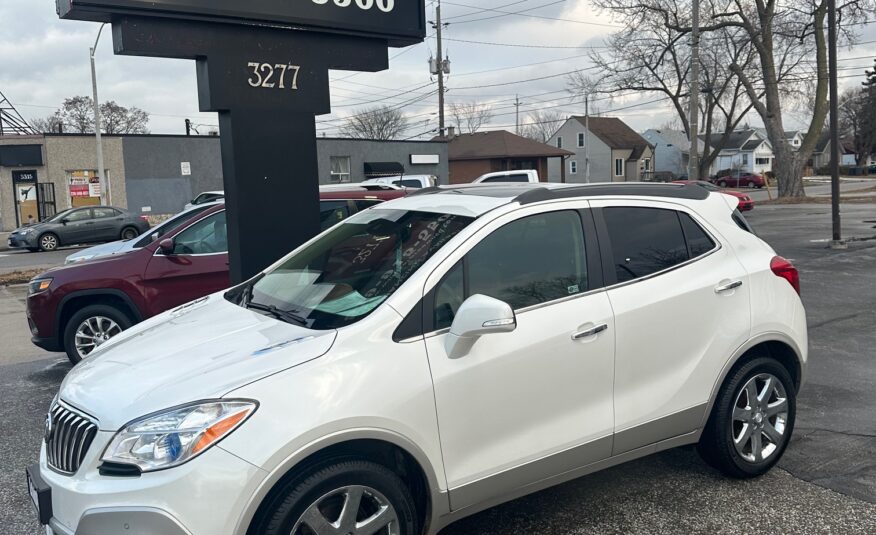 2016 BUICK ENCORE CXL (108KM) LOADED AWD $14,995 + HST – NO ACCIDENTS – CLEAN CARFAX