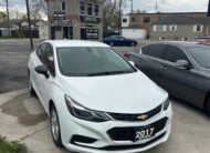 2017 CHEVROLET CRUZE LT (110KM) $12,995 + HST – HEATED SEATS  – REMOTE START