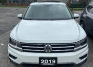 2019 VOLKSWAGEN TIGUAN COMFORTLINE 4MOTION (81KM) $19,995 + HST