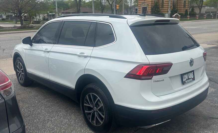2019 VOLKSWAGEN TIGUAN COMFORTLINE 4MOTION (81KM) $19,995 + HST