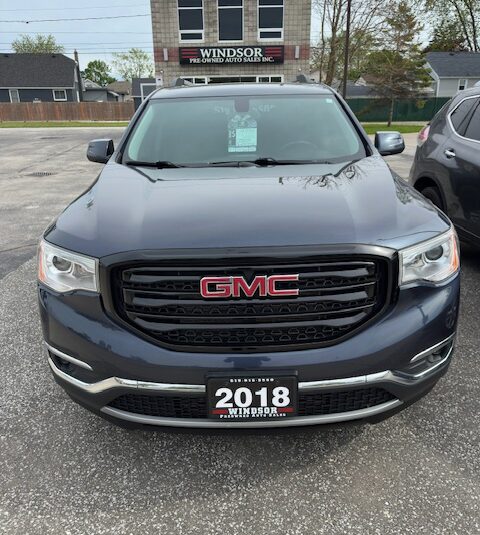 2018 GMC ACADIA (142KM) $19,995 + HST – 7 PASSENGER – ONE OWNER – NO ACCIDENTS