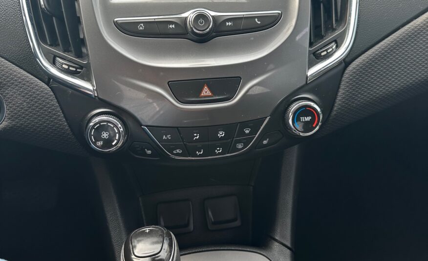 2016 CHEVROLET CRUZE LT (173KM) $9,995 + HST – HEATED SEATS  – REMOTE START – NO ACCIDENTS