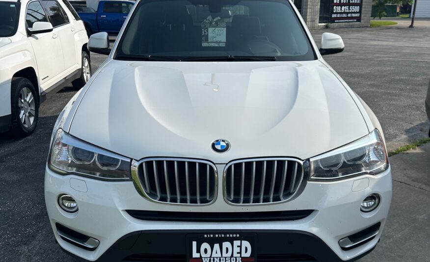 2016 BMW X3 M-APPEARANCE PACKAGE (151KM) LOADED – VERY CLEAN $16,995 + HST – NO ACCIDENTS