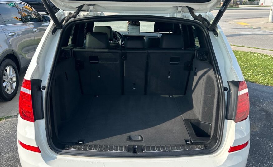 2016 BMW X3 M-APPEARANCE PACKAGE (151KM) LOADED – VERY CLEAN $16,995 + HST – NO ACCIDENTS