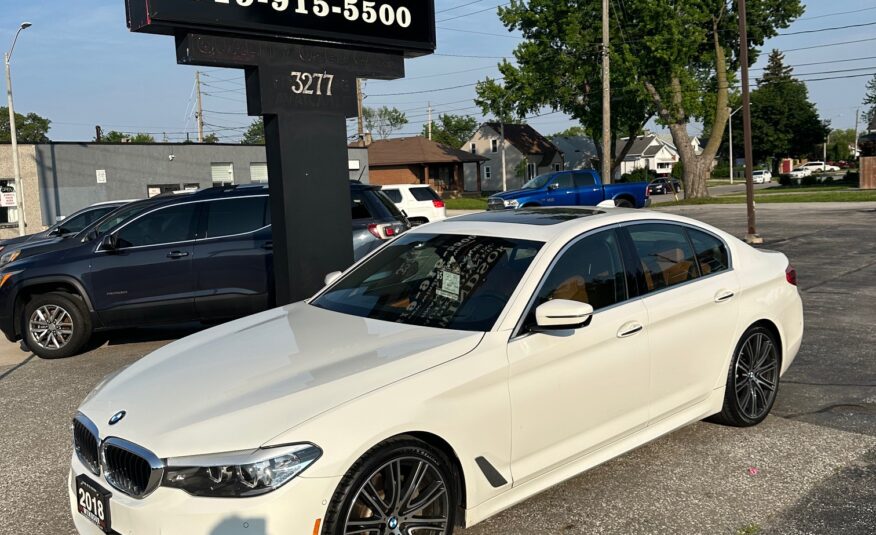 2018 BMW 540I X-DRIVE M-APPEARANCE PACKAGE (101KM) LOADED – VERY CLEAN $35,995 + HST – NO ACCIDENTS