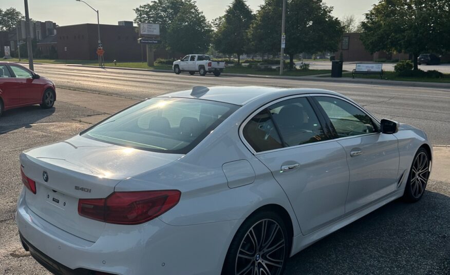 2018 BMW 540I X-DRIVE M-APPEARANCE PACKAGE (101KM) LOADED – VERY CLEAN $35,995 + HST – NO ACCIDENTS