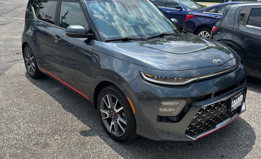 2020 KIA SOUL GT-LINE PREMIUM PACKAGE (165KM) $18,995 + HST LOADED – NO ACCIDENTS
