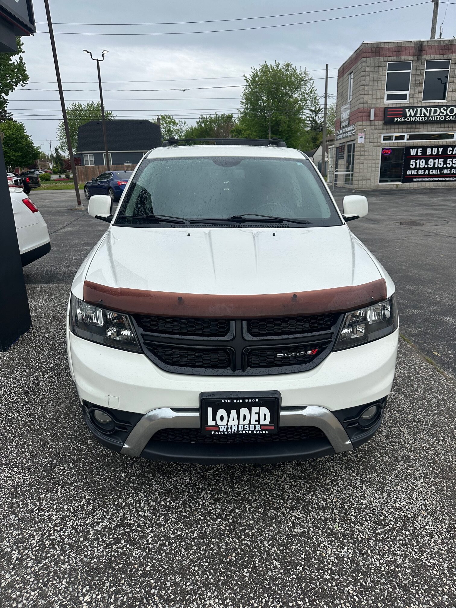 2015 DODGE JOURNEY CROSSROAD 7 PASSENGER (199KM) $8,995 + HST – LEATHER – DVD – NAVIGATION – REMOTE START