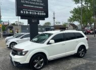2015 DODGE JOURNEY CROSSROAD 7 PASSENGER (199KM) $8,995 + HST – LEATHER – DVD – NAVIGATION – REMOTE START