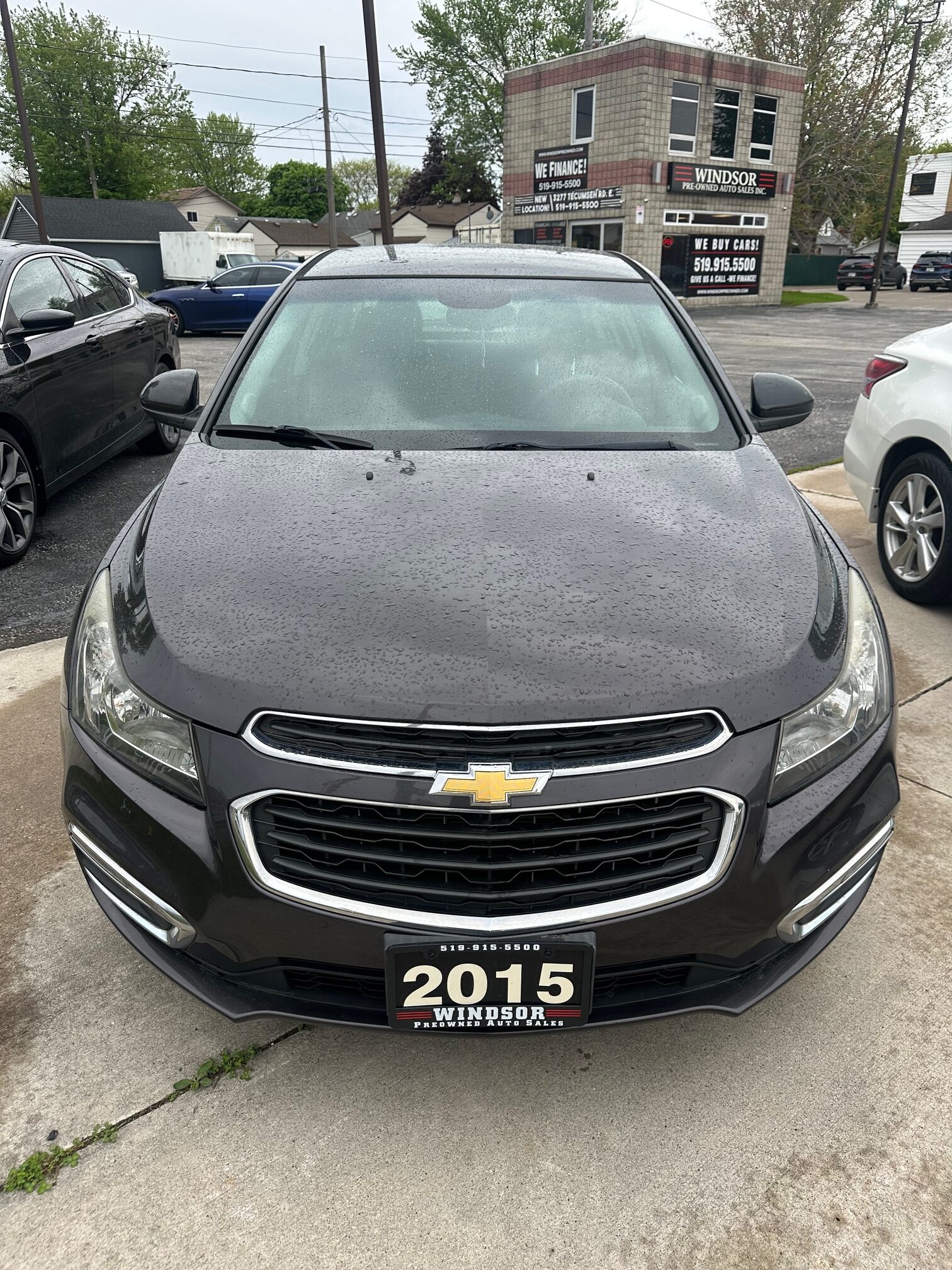 2015 CHEVROLET CRUZE LT (151KM) $8.995 + HST – CLEAN CARFAX – NO ACCIDENTS