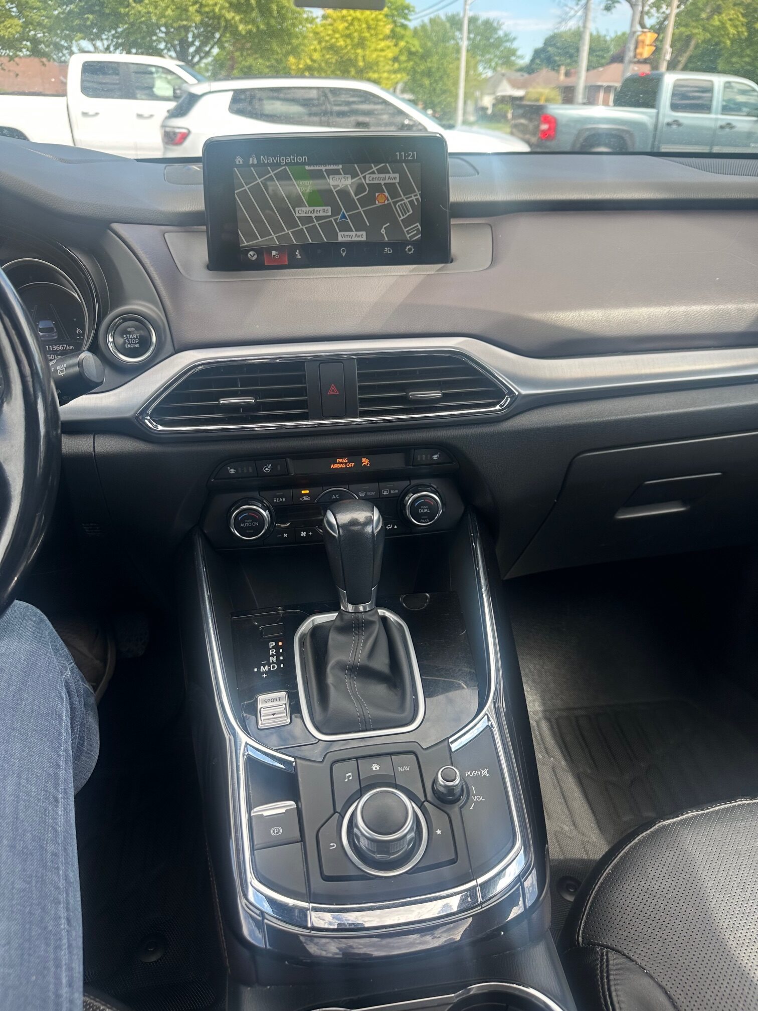 2017 MAZDA CX-9 GT 7 PASSENGER (113KM) $22,995 + HST – LEATHER – NAVIGATION – REMOTE START