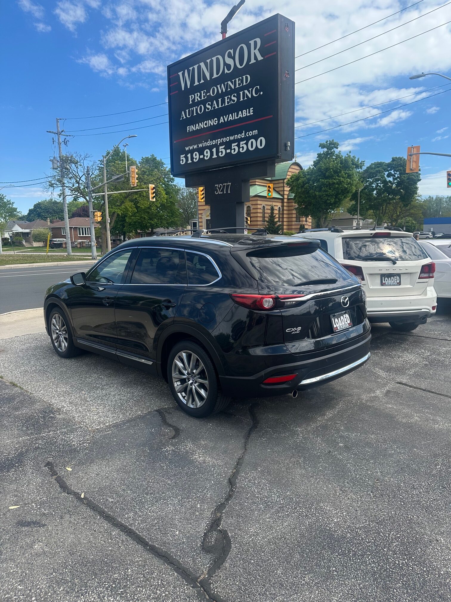 2017 MAZDA CX-9 GT 7 PASSENGER (113KM) $22,995 + HST – LEATHER – NAVIGATION – REMOTE START