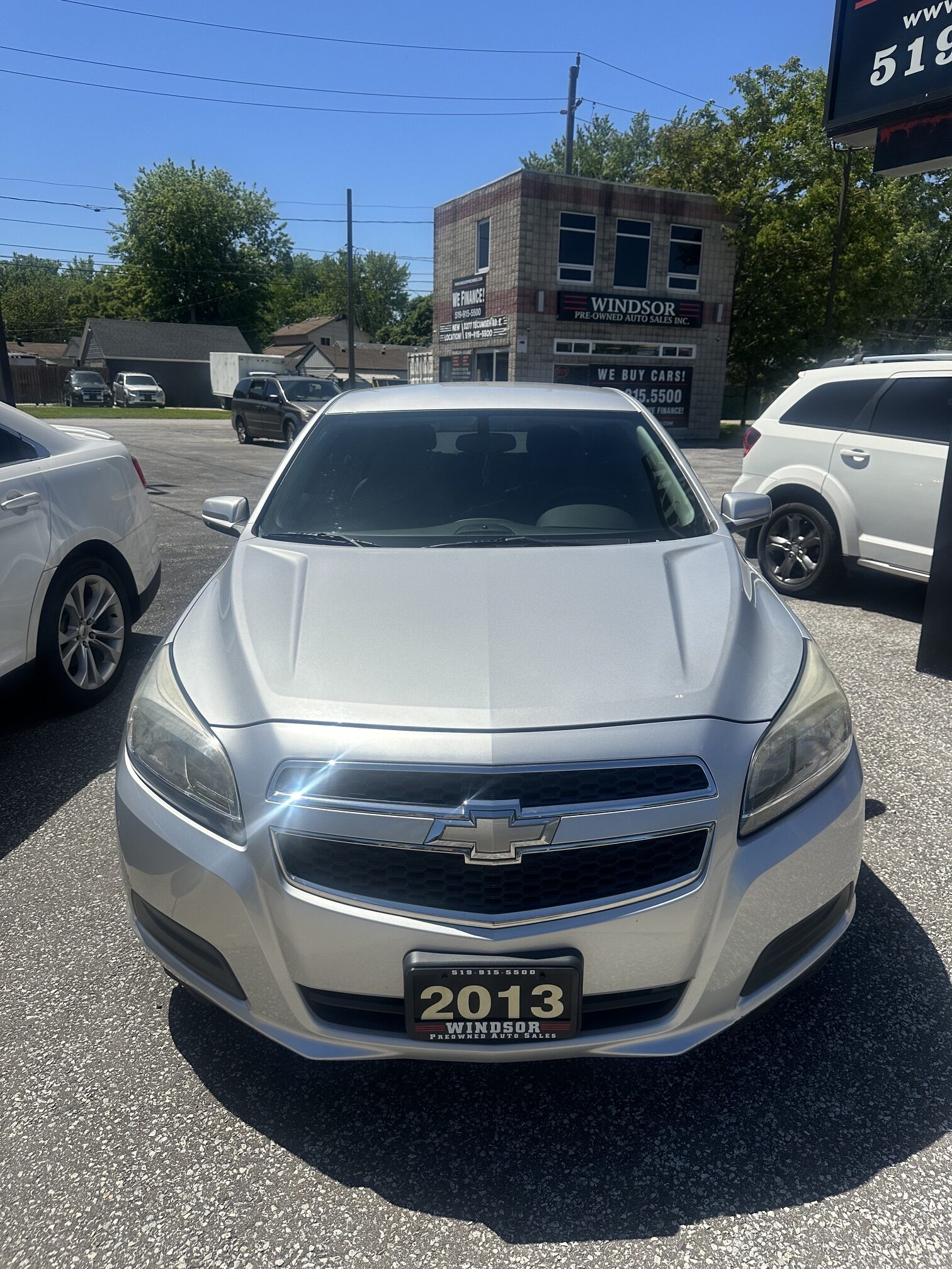 2013 CHEVROLET MALIBU LT (191KM) $7,995 + HST – CLEAN CARFAX – NO ACCIDENTS