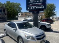 2013 CHEVROLET MALIBU LT (191KM) $7,995 + HST – CLEAN CARFAX – NO ACCIDENTS